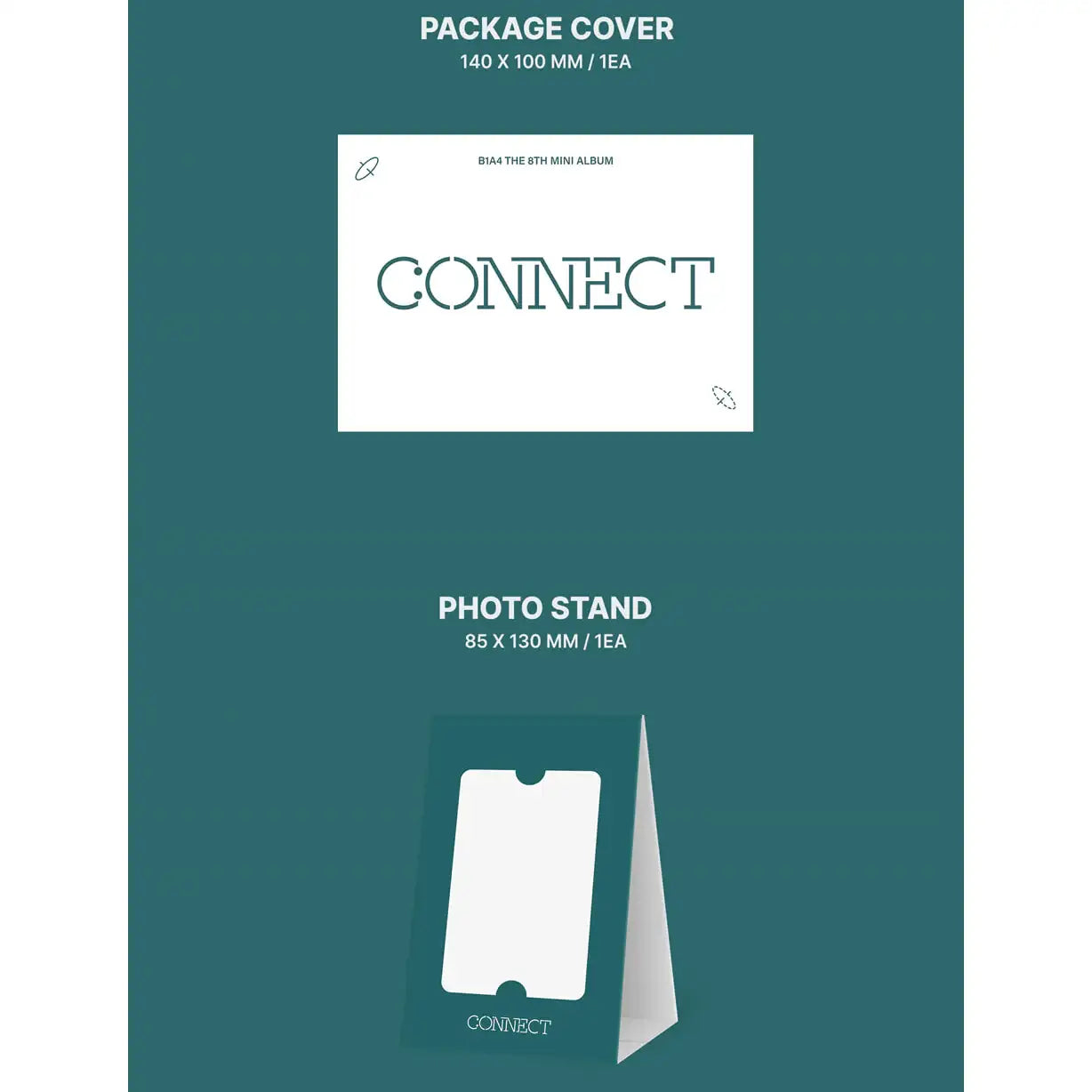B1A4 - Connect : 8th Mini Album (POCA Album) - WM Entertainment - Album - Harumio