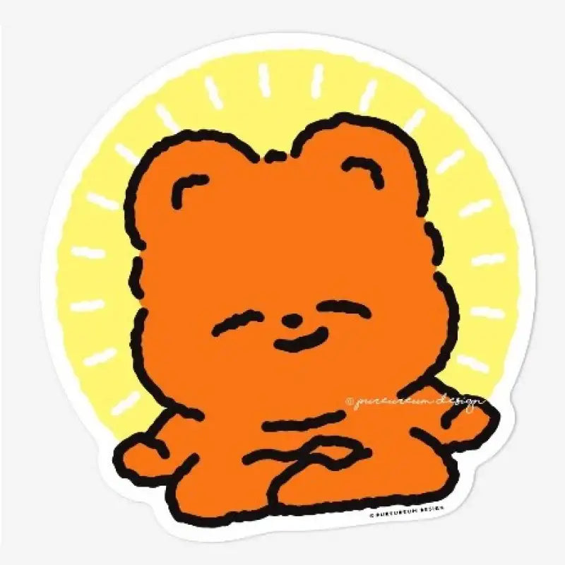 Pureureumdesign - Cupid Bear Work Life Mouse Pad - Pureureumdesign - Mouse Pads - Harumio