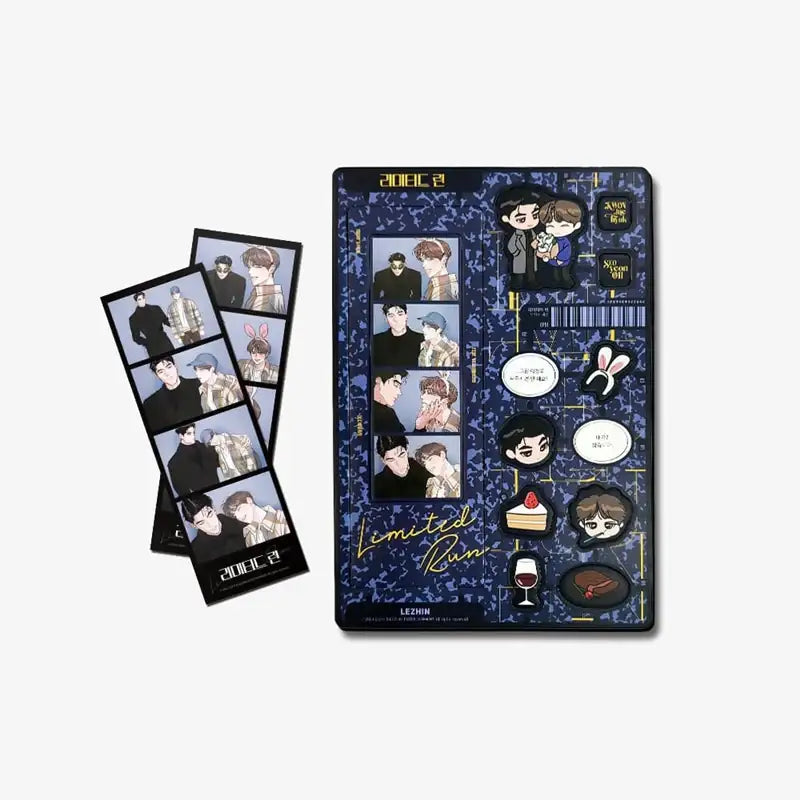 Limited Run - 4 Cuts & Magnets Set - Lezhin - Collectible - Harumio