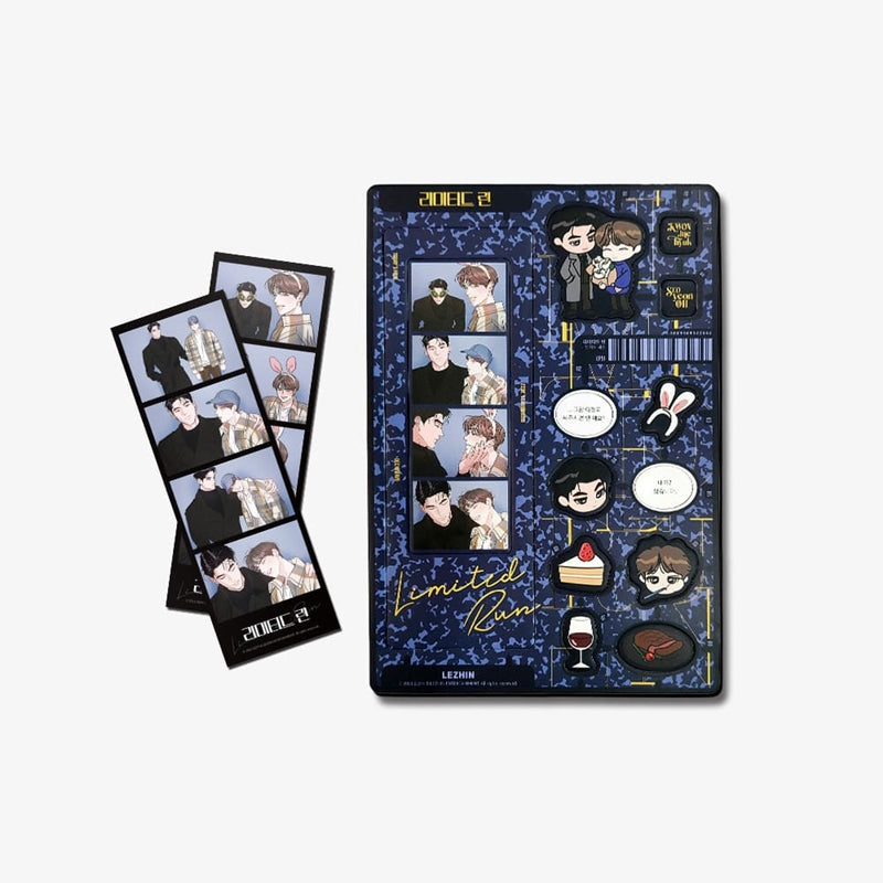 Limited Run - 4 Cuts & Magnets Set - Lezhin - Collectible - Harumio