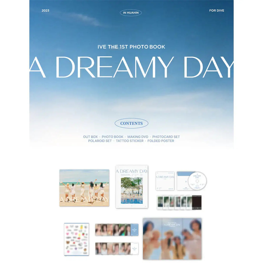IVE - A Dreamy Day : The 1st Photobook - IVE - Photobook - Harumio