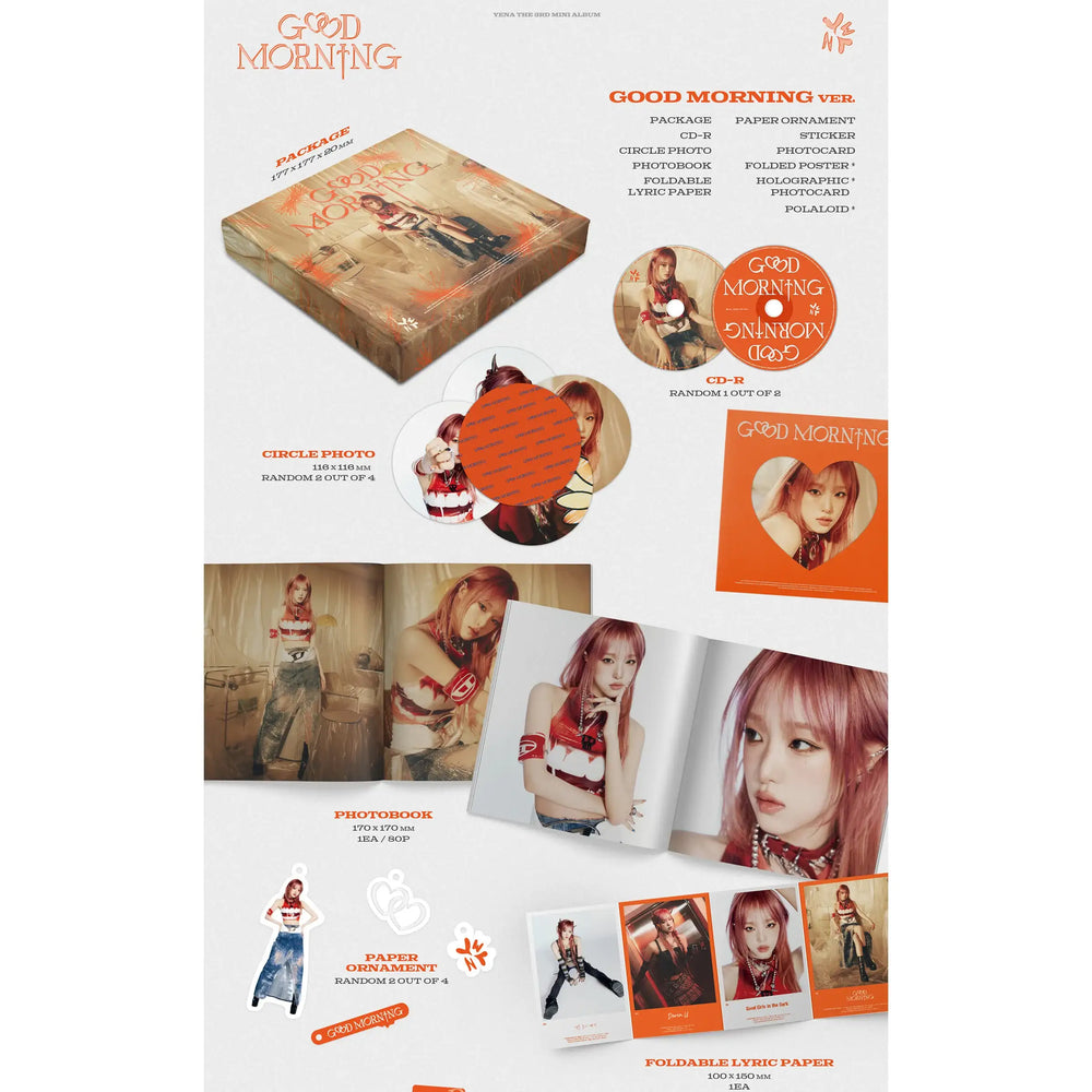 Choi Ye Na - Good Morning : 3rd Mini Album - Choi Ye Na - Album - Harumio