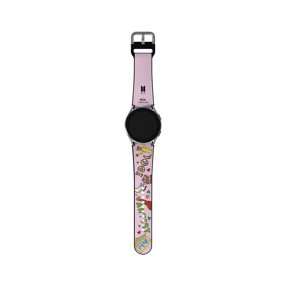 SLBS - BTS IDOL Music Theme Hybrid Watch Strap (Galaxy Watch6)