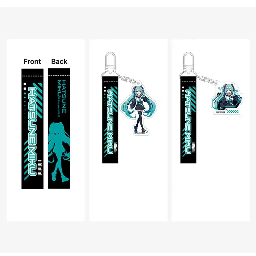 Hatsune Miku - Piapro Characters WE!FLASH Strap Acrylic Keyring - Hatsune Miku - Acrylic Keyring - Harumio