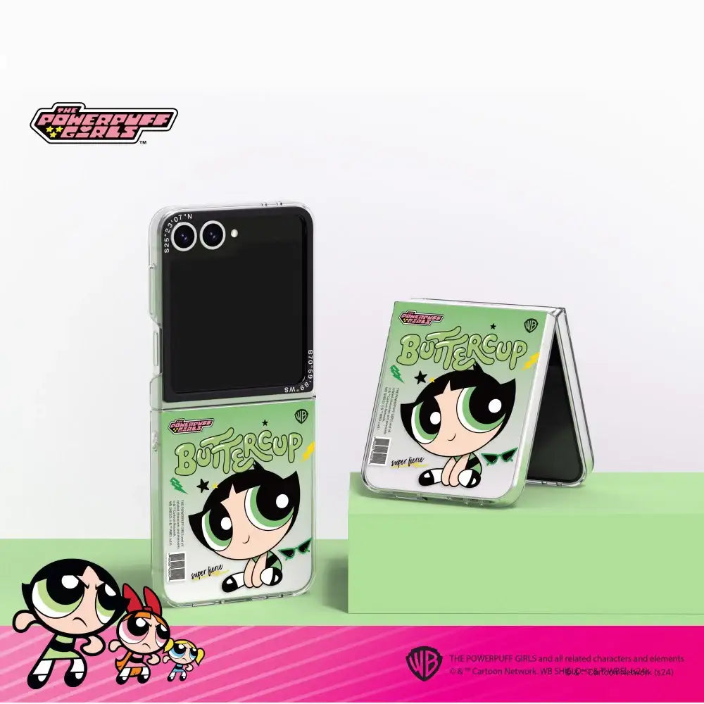 SLBS - Powerpuff Girls Slim Impression Case (Galaxy Z Flip6) - SLBS - Phone Case - Harumio
