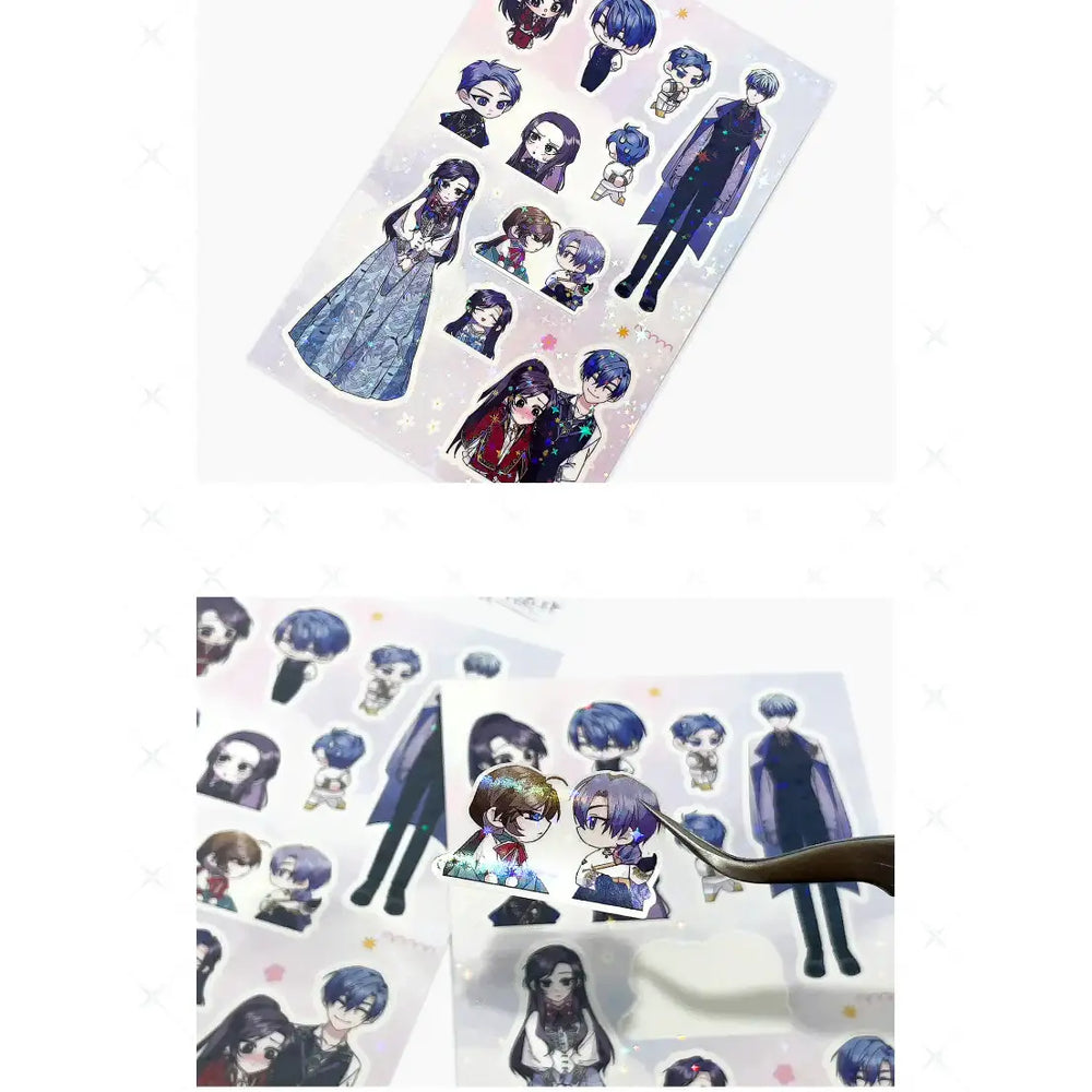 Don't Pick Up What You've Thrown Away - Glitter Deco Sticker - Don't Pick Up What You've Thrown Away - Home & Living, Accessories - Harumio