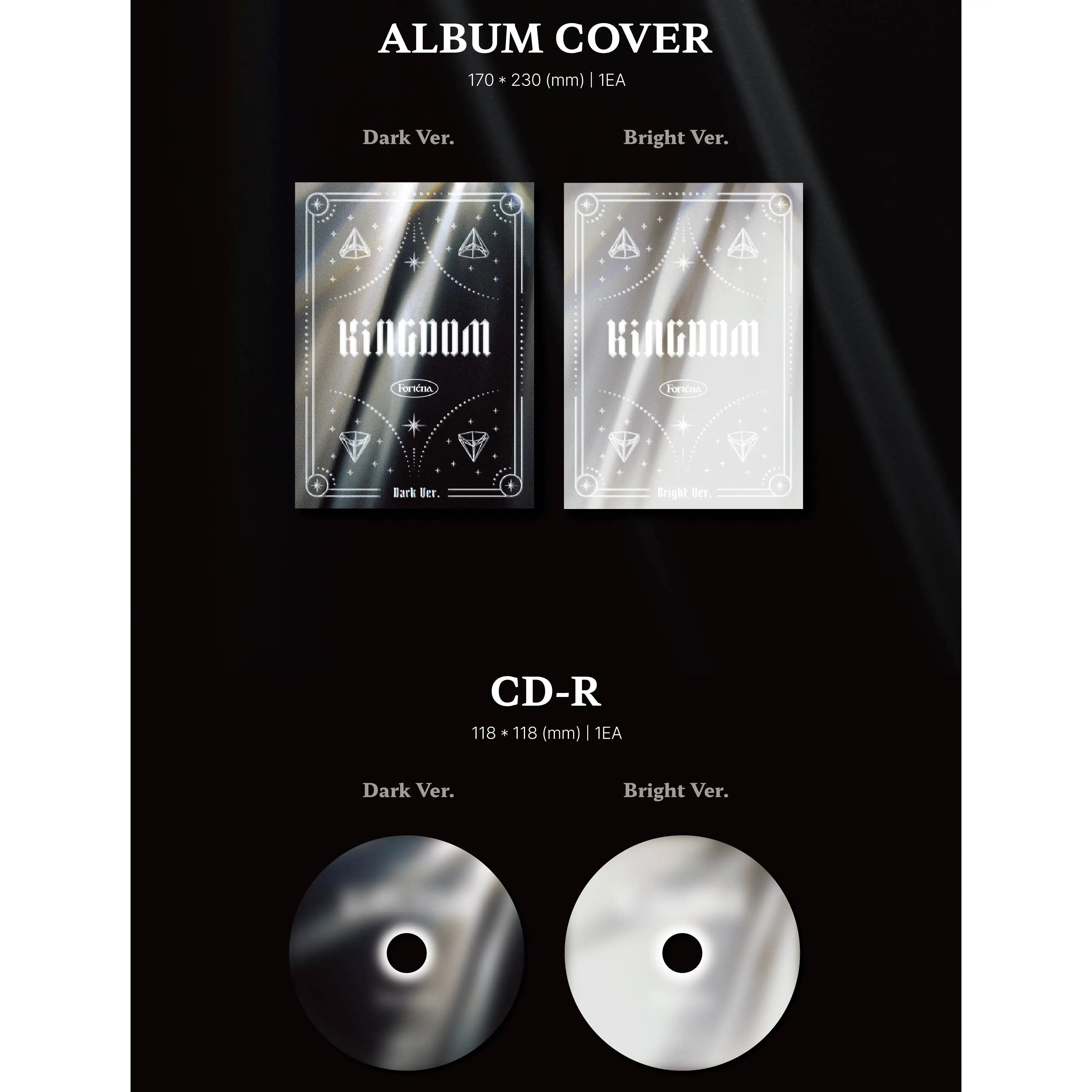 FORTENA - Kingdom : 1st Mini Album - Kakao Entertainment / Studio Jam - Album - Harumio