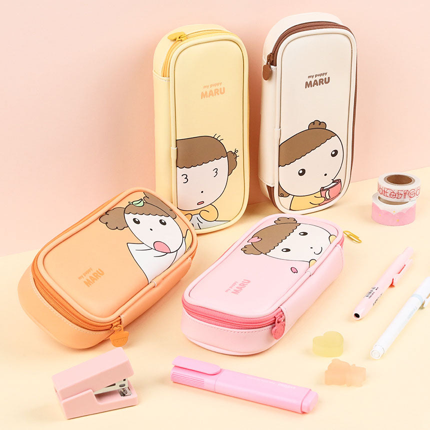 Maru Is a Puppy - Rectangular Multi Pouch