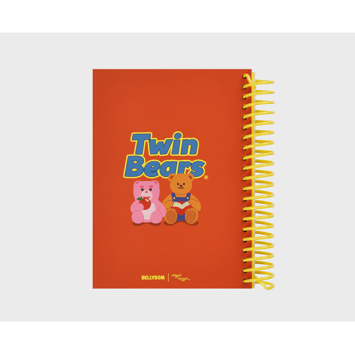 Wiggle Wiggle x Bellygom - Twin Bears Spring Note