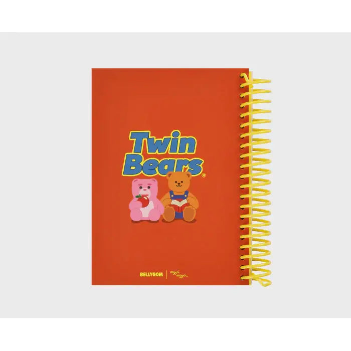 Wiggle Wiggle x Bellygom - Twin Bears Spring Note - Wiggle Wiggle - Home & Living, Accessories - Harumio