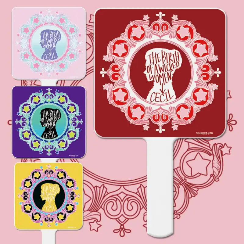 Birth of The Wicked Woman - Square Hand Mirror - Webtoon Shop - Mirror - Harumio
