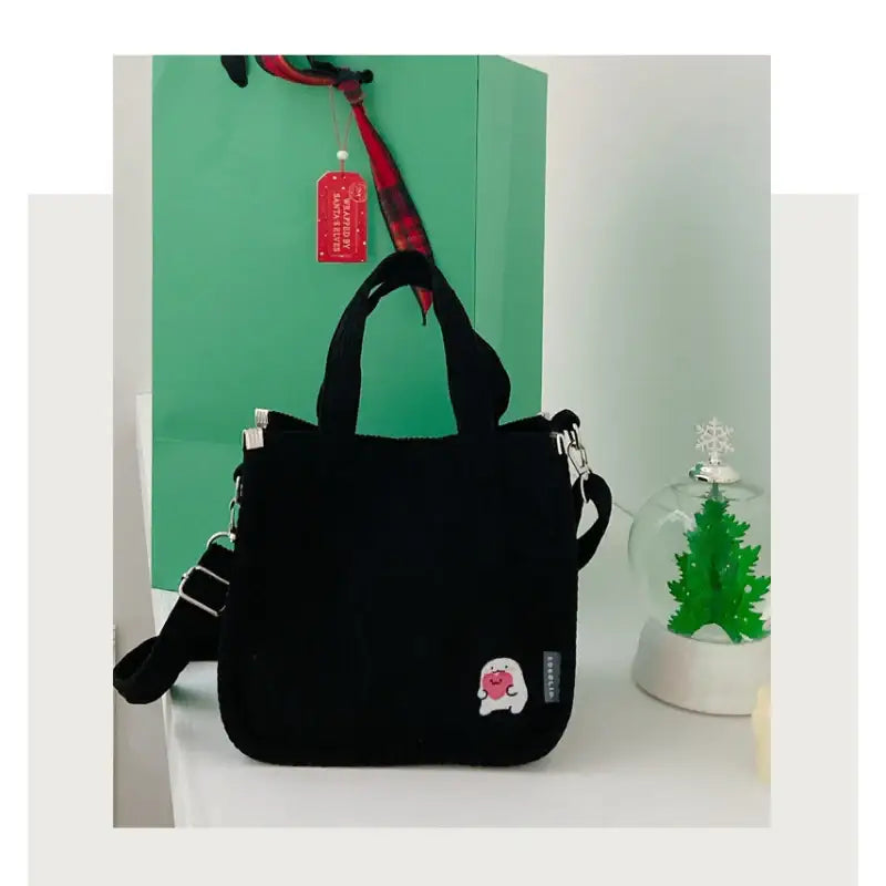 Anonymous - Corduroy Mini Eco Bag - Soone Content - Eco Bags - Harumio