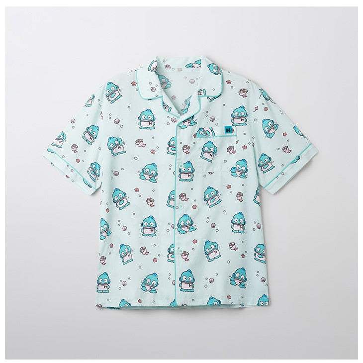 SPAO x Sanrio Characters - Short Sleeve Pajamas Set (RE) (Mint) - SPAO - Pajamas - Harumio