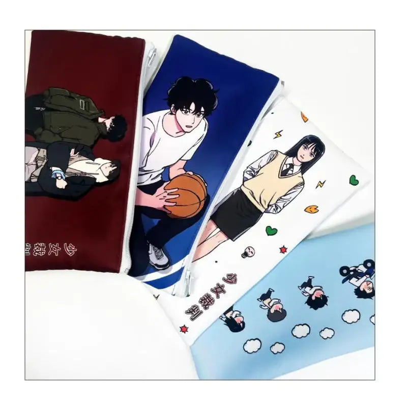 Girl's Trial - Suede Pencil Case - ARTRANK - Pencil Case - Harumio