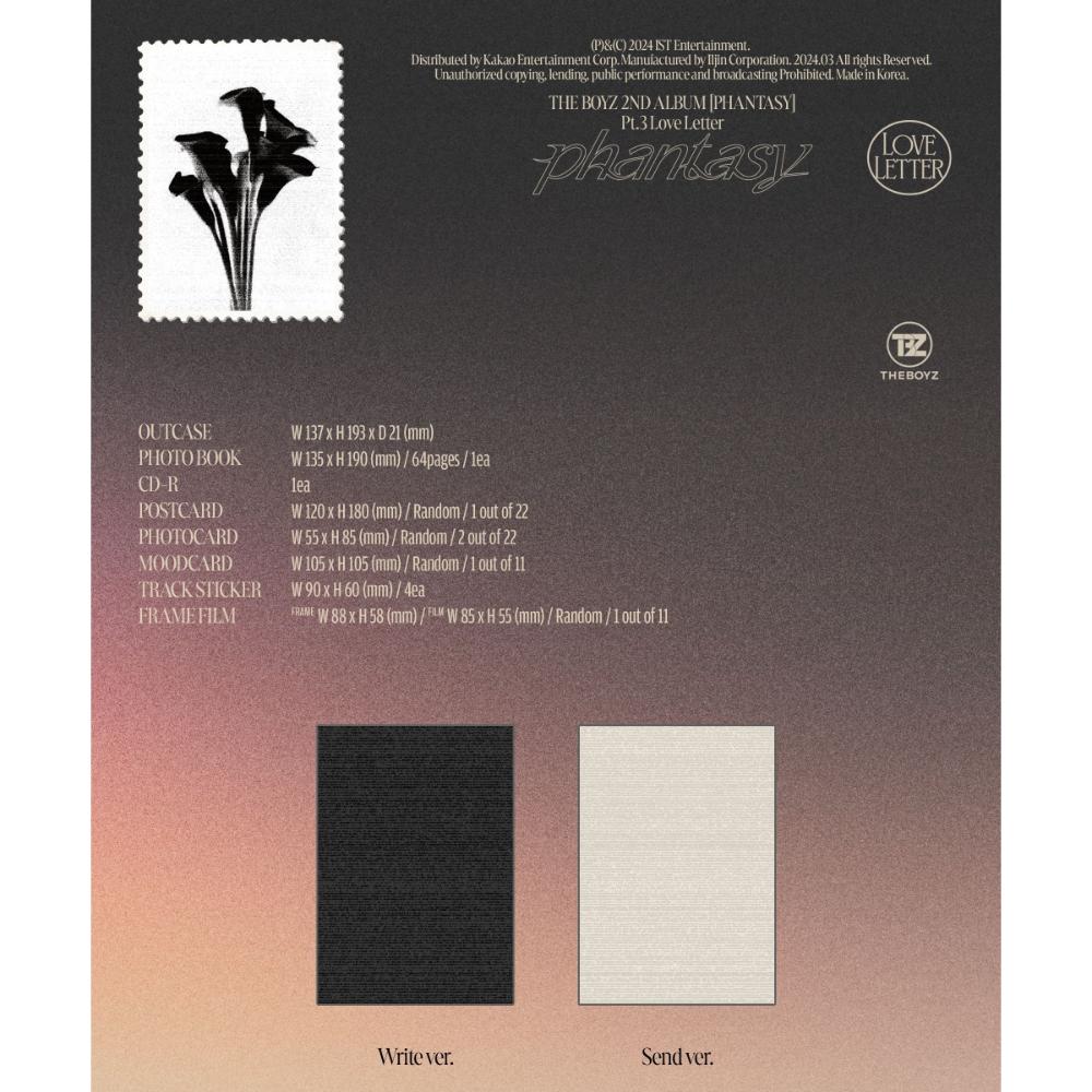 THE BOYZ - Phantasy_ Pt.3 Love Letter : 2nd Full Album