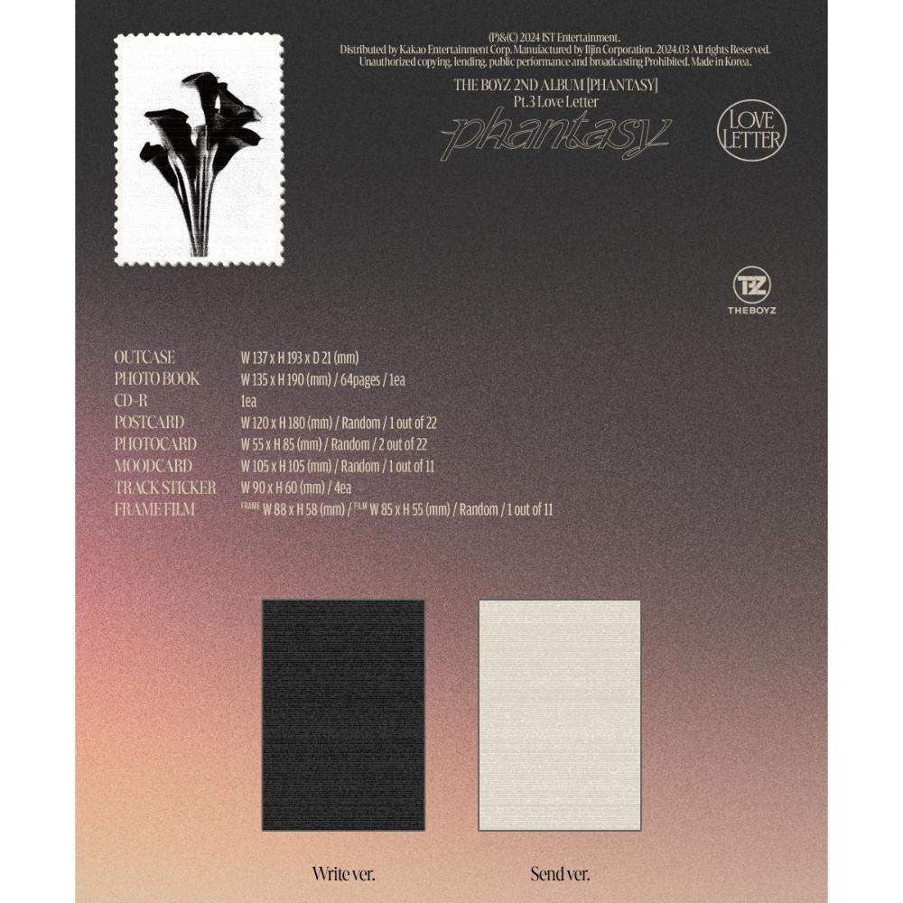 THE BOYZ - Phantasy_ Pt.3 Love Letter : 2nd Full Album - THE BOYZ - Album - Harumio