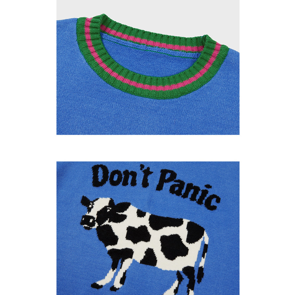 Wiggle Wiggle - Don't Panic Milk Cow Over Knit