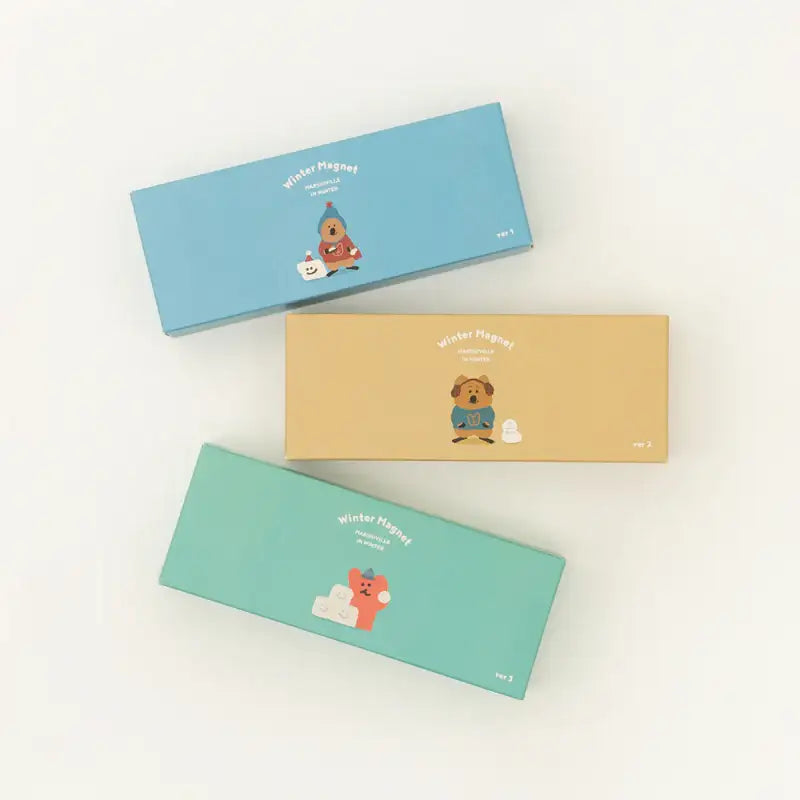 Dinotaeng - Winter Magnet - Dinotaeng - Magnets - Harumio