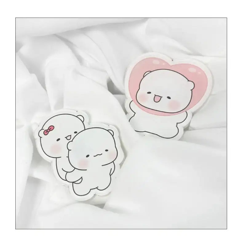 Ggongdal x Artrank - Healing Bear Acrylic Magnet - ARTRANK - Acrylic Magnets - Harumio