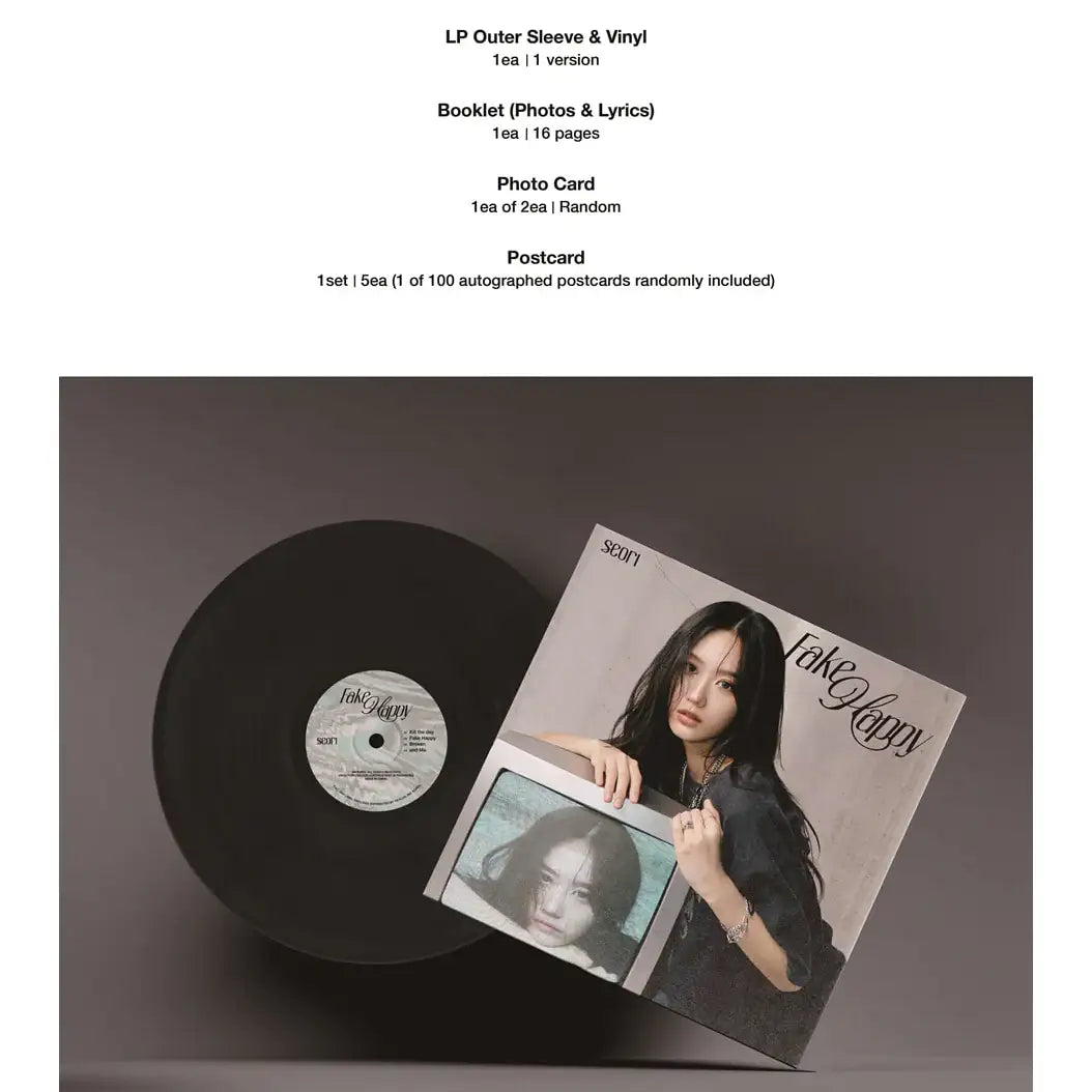 SEORI - Fake Happy : Album (LP) - SEORI - Album - Harumio