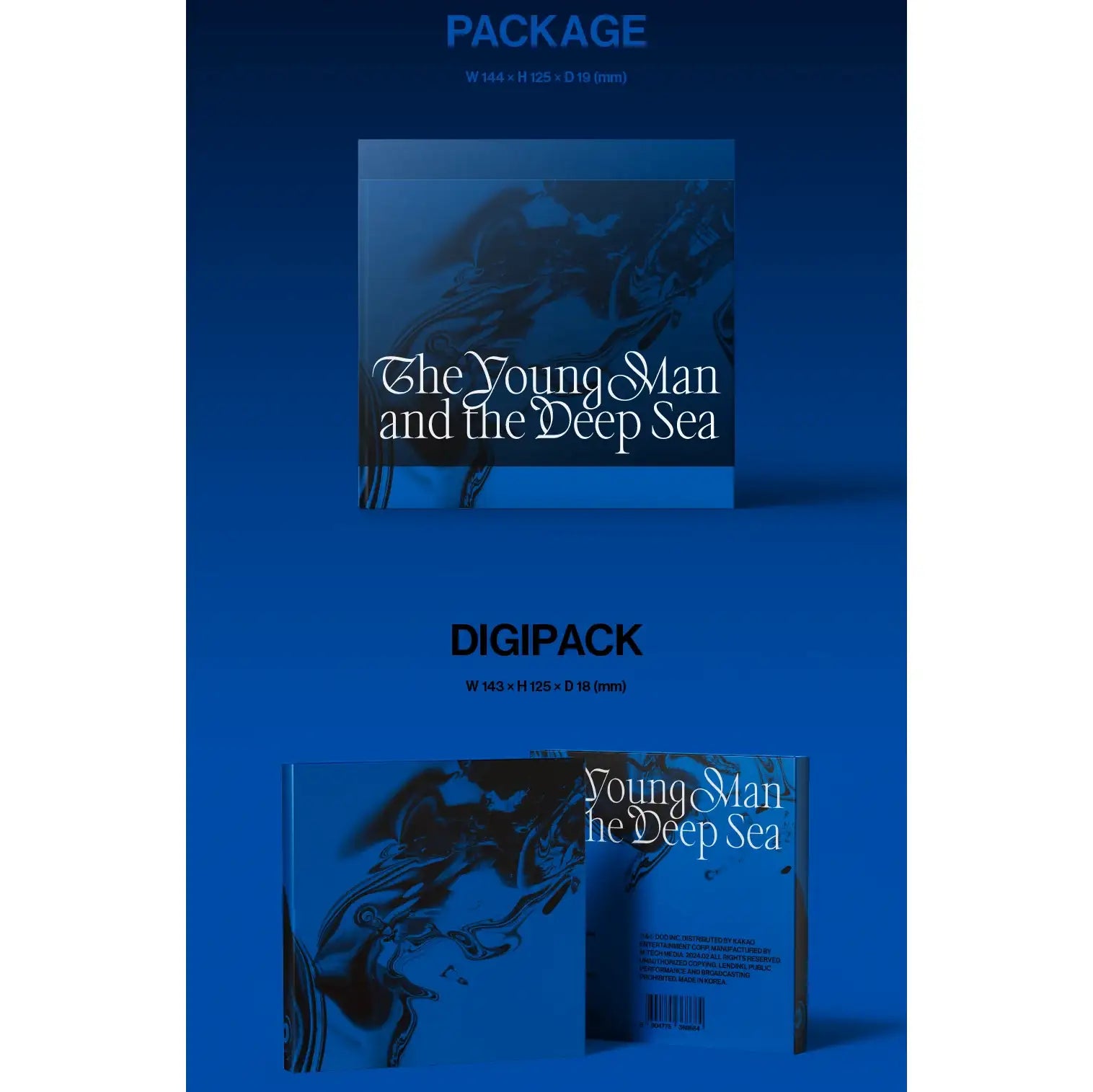 Lim Hyun Sik - The Young Man and the Deep Sea : 2nd Mini Album - Lim Hyun Sik - Album - Harumio