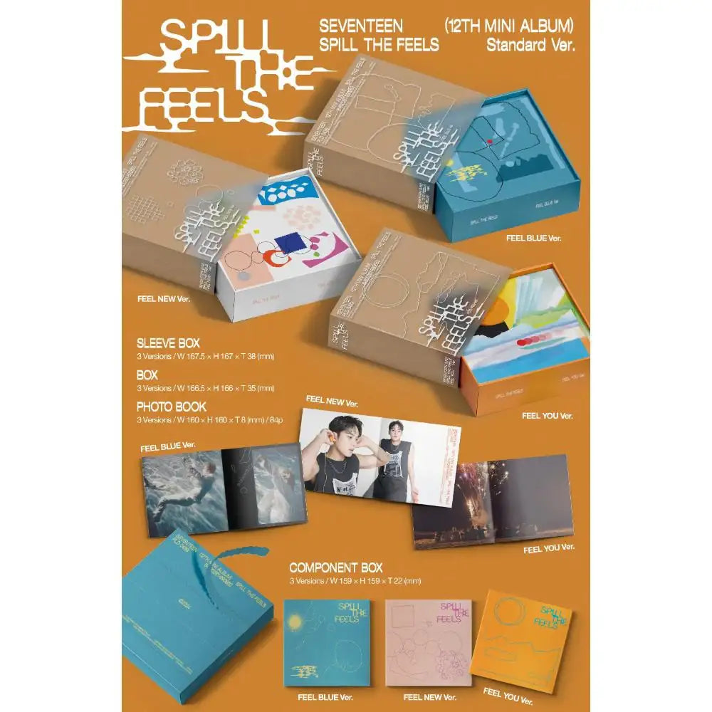 SEVENTEEN - SPILL THE FEELS : 12th Mini Album - SEVENTEEN - Album - Harumio