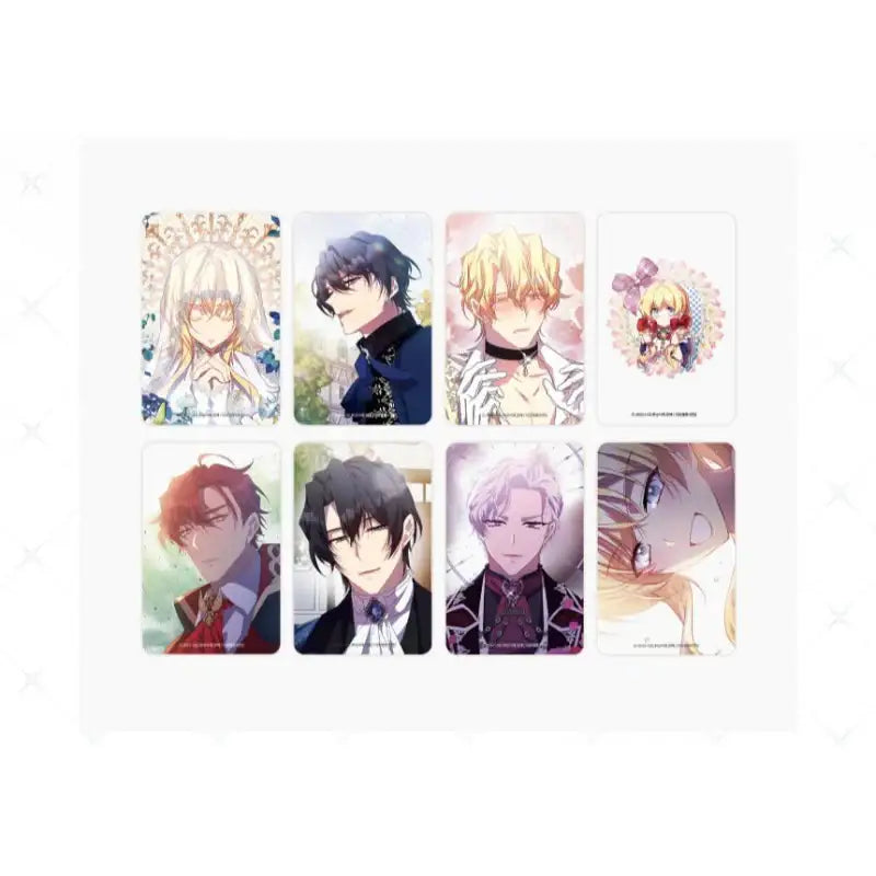 The Beloved Fake Saint - Transparent Card Set - Daon Webtoon Store - Transparent Cards - Harumio