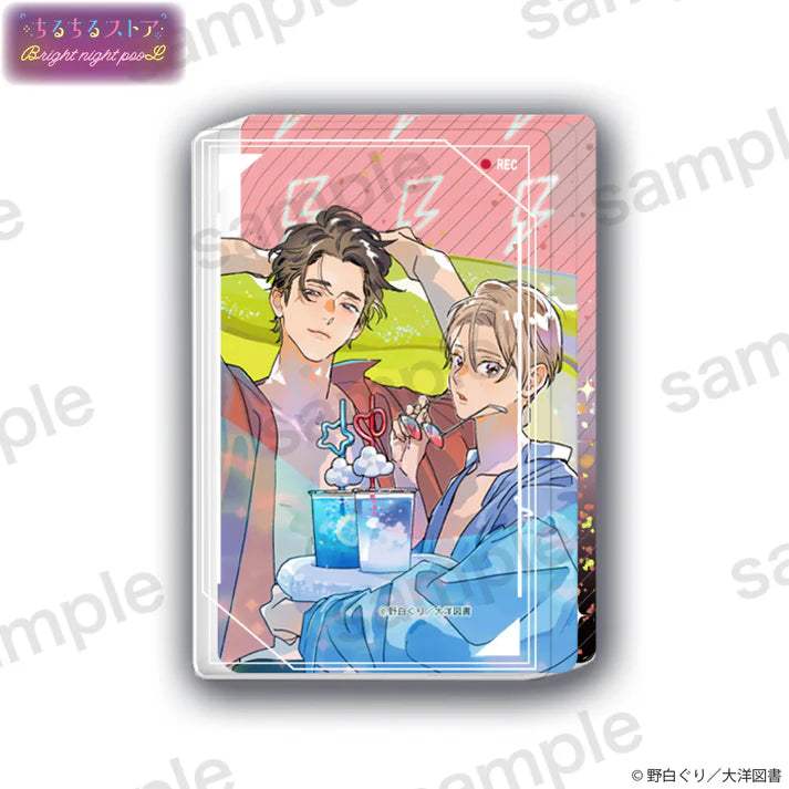 BL Award 2025 Bright Night Pool Goods - Soaked Photo Acrylic Block