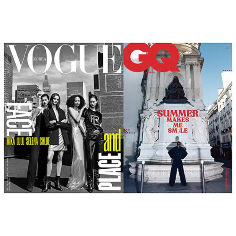 Vogue + GQ - Magazine Set - Doosan Magazine - Magazine - Harumio