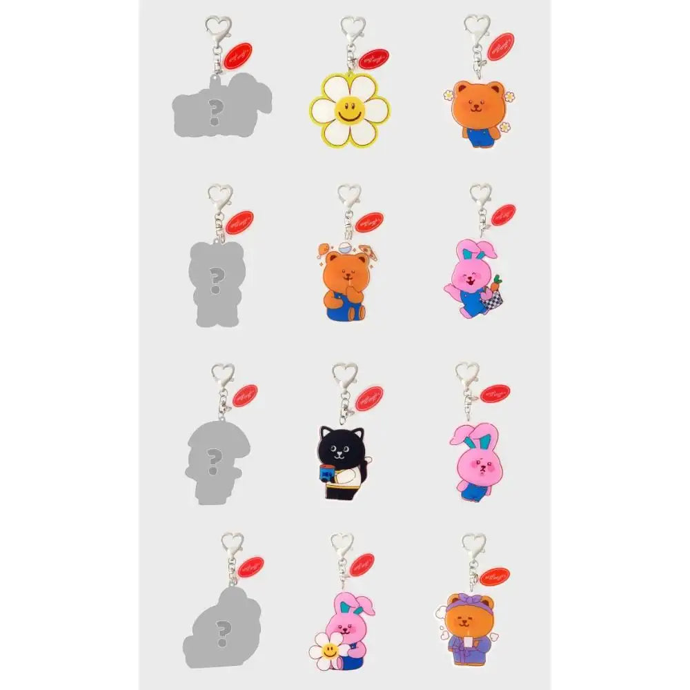 Wiggle Wiggle - Acrylic Random Keyring - Wiggle Wiggle - Acrylic Keyring - Harumio