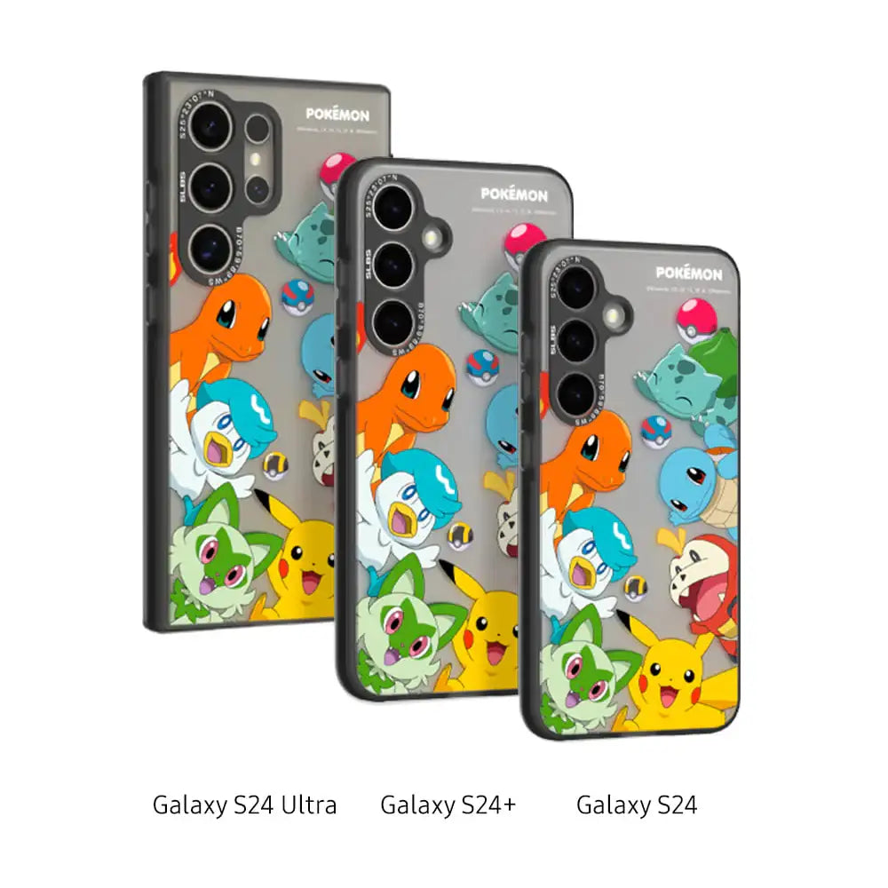 SLBS - Pokemon Together Impression Case (Galaxy S24 Series) - SLBS - Phone Case - Harumio