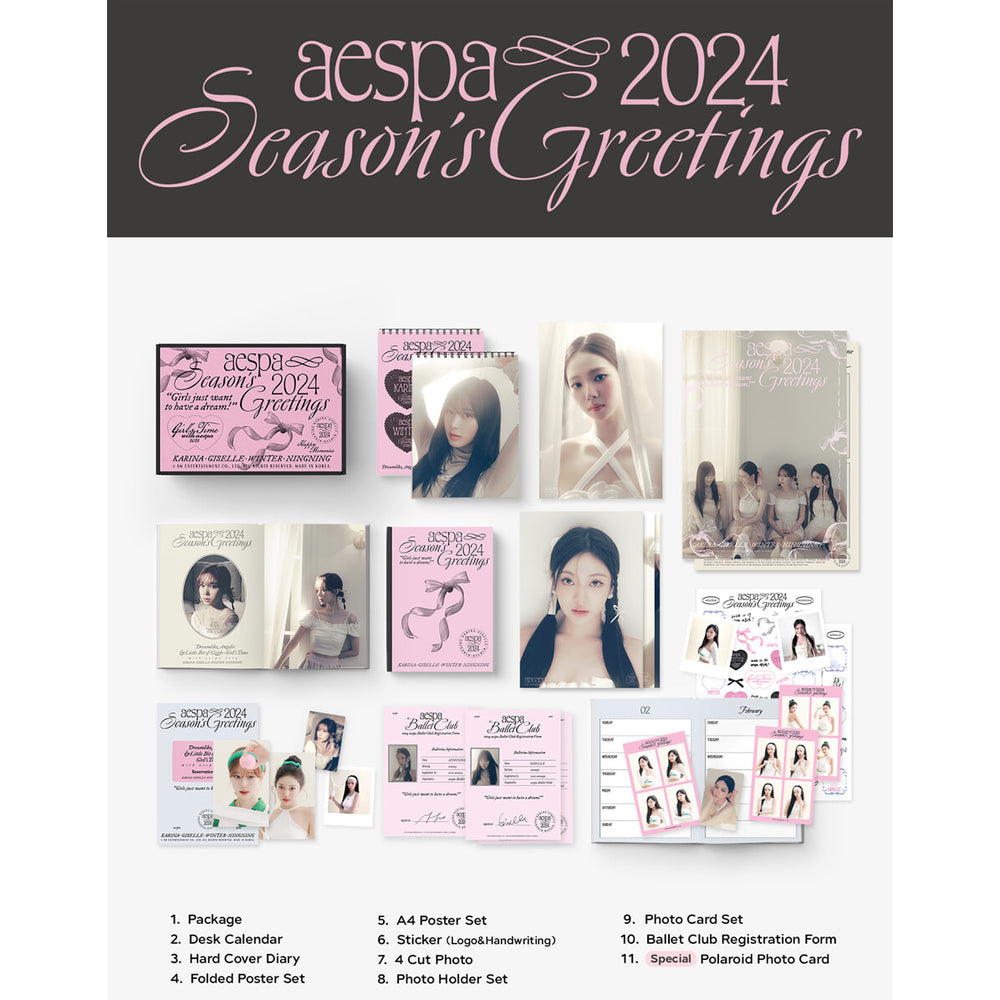 aespa - 2024 Season's Greetings - aespa - Merchandise - Harumio