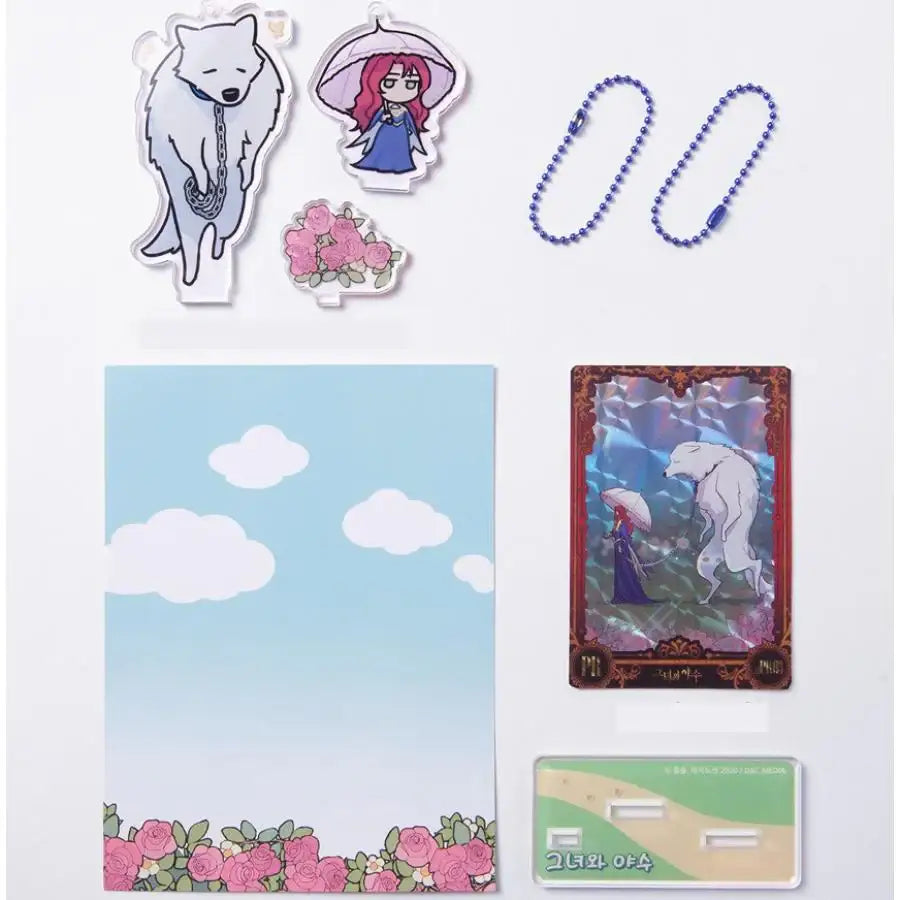 The Lady And The Beast - Acrylic Keyring Stand Vol.1 - D&C WEBTOON Biz - Acrylic Keyring Stand - Harumio