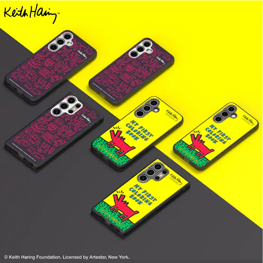 SLBS - Keith Haring Impression Case (Galaxy S24 Series) - SLBS - Phone Case - Harumio
