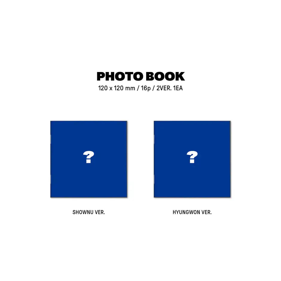 SHOWNU x HYUNGWON - The Unseen : Mini Album Vol. 1 (Jewel Version) - SHOWNU x HYUNGWON - Album - Harumio