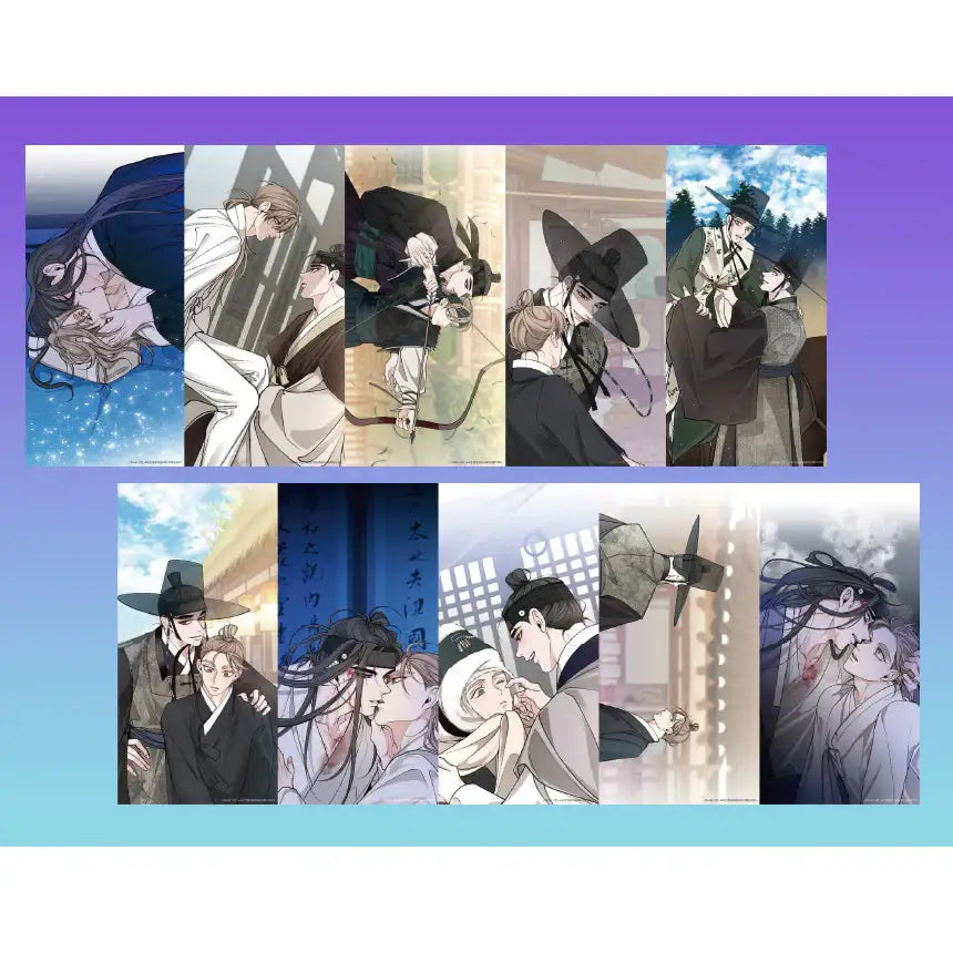 Fever - Folding Screen Postcard Set - BeOn - Home & Living, Accessories - Harumio
