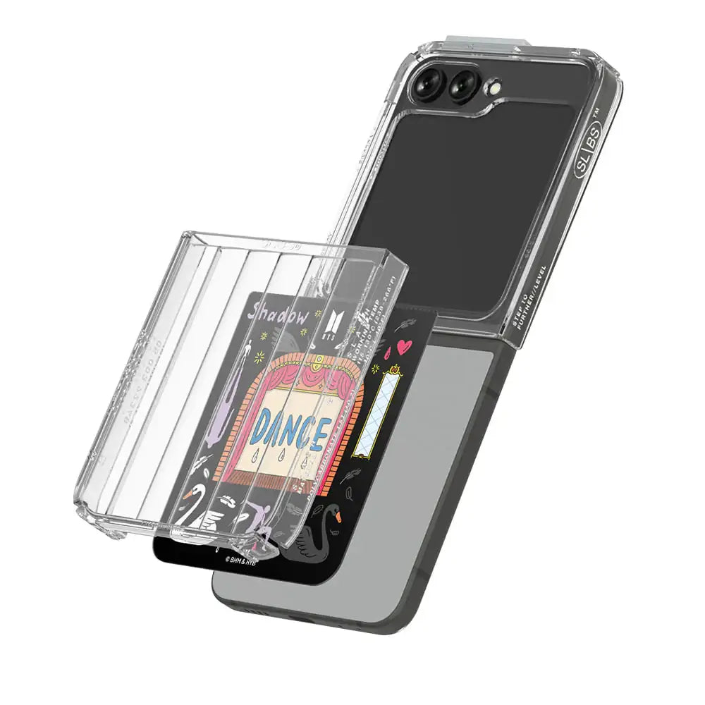SLBS - BTS Music Theme Black Swan Flip Suit Card Case Set - SLBS - Home & Living, Accessories - Harumio