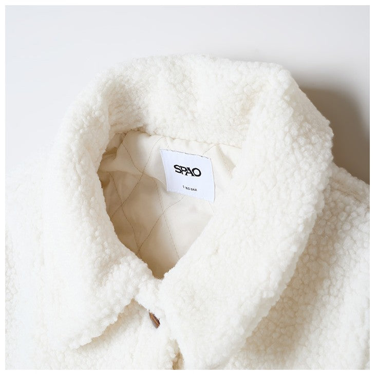 SPAO - Dumble Collar Neck Coat