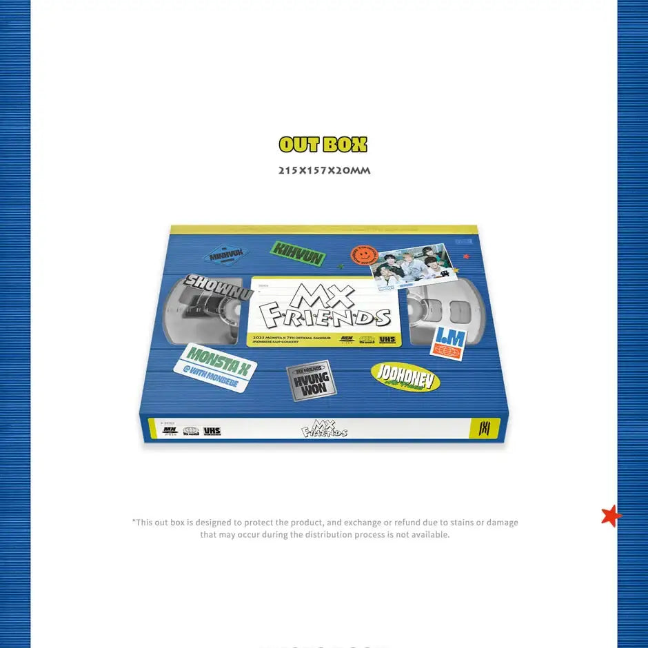 MONSTA X - 2023 7th Official FanClub MONBEBE Fan Concert MX Friends (BLU-RAY) - MONSTA X - Album - Harumio