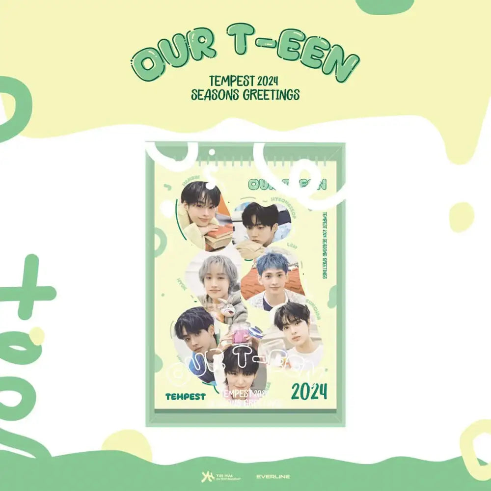 TEMPEST - 2024 Season's Greetings - Everline Co., Ltd. / Yuehua Entertainment - Merchandise - Harumio