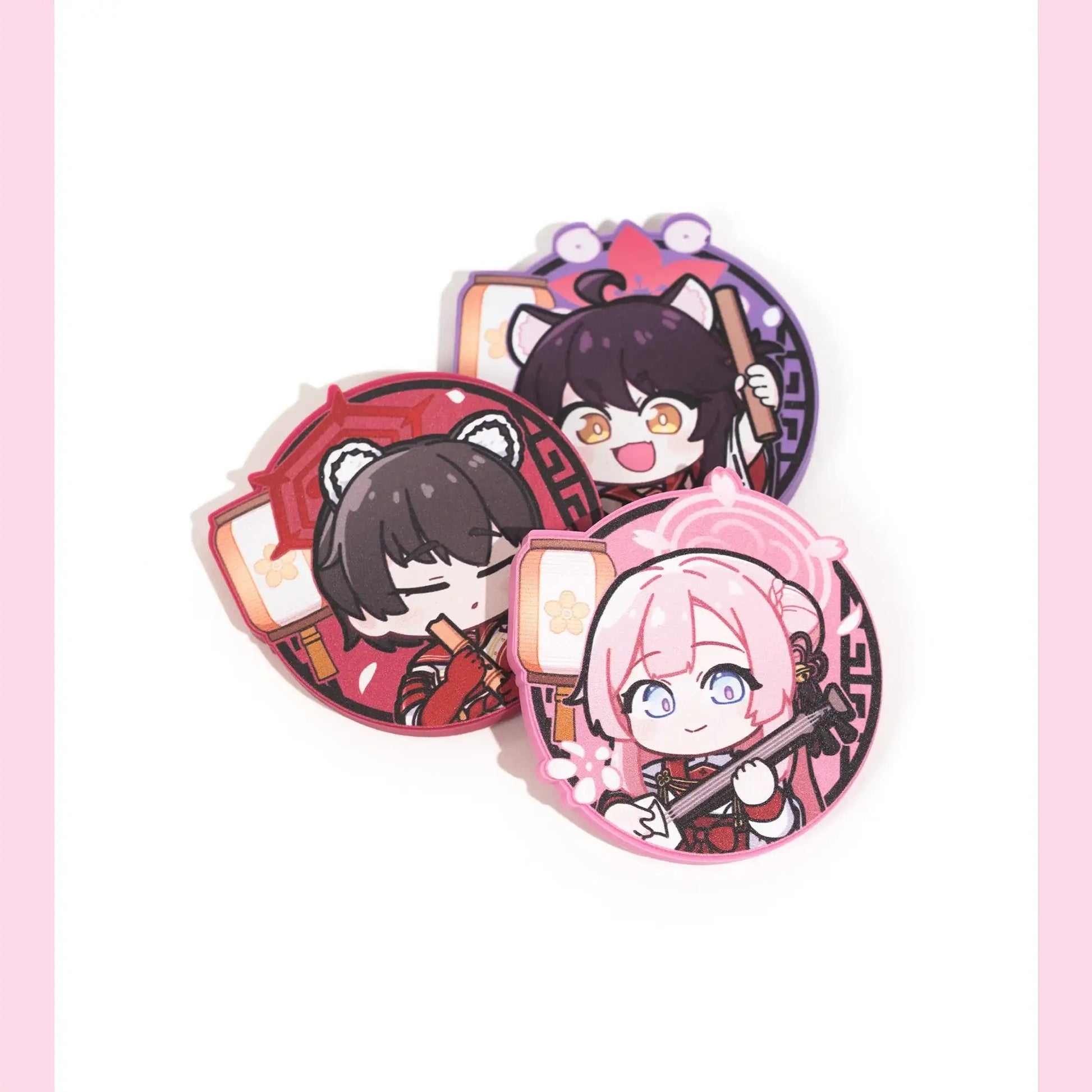 Blue Archive - Allied Hyakkiyako Academy PVC Magnet Set - Blue Archive - Magnet - Harumio