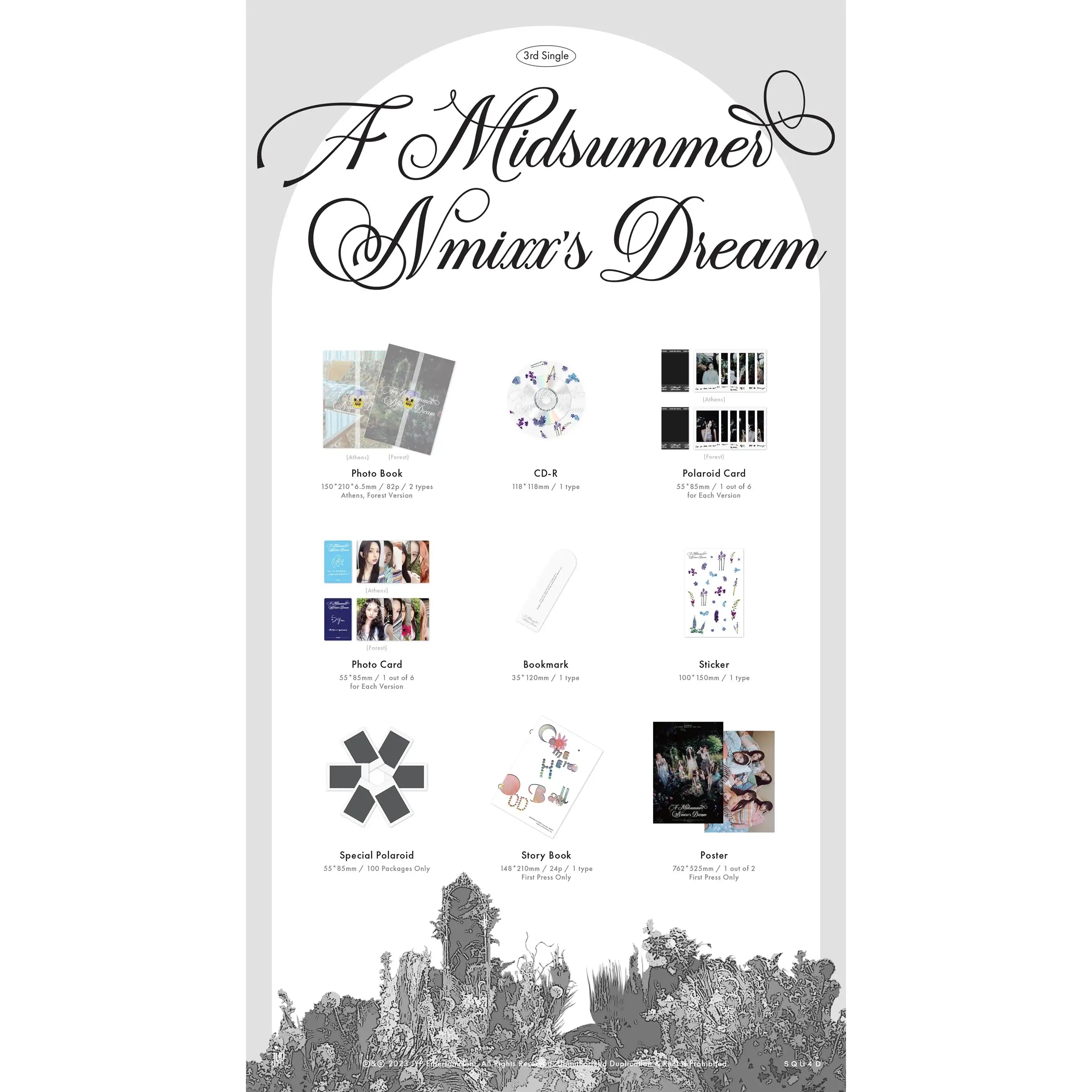 NMIXX - A Midsummer NMIXX's Dream : 3rd Single Album (Random) - NMIXX - Album - Harumio