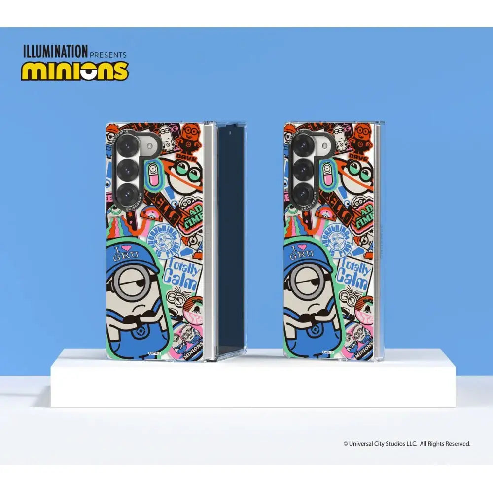 SLBS - Minions Slim Impression Case (Galaxy Z Fold6) - SLBS - Phone Case - Harumio