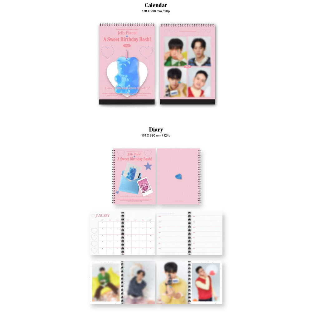 BTOB - 2025 Season's Greetings (Jelly Planet: A Sweet Birthday Bash!) - B2B Company - Merchandise - Harumio