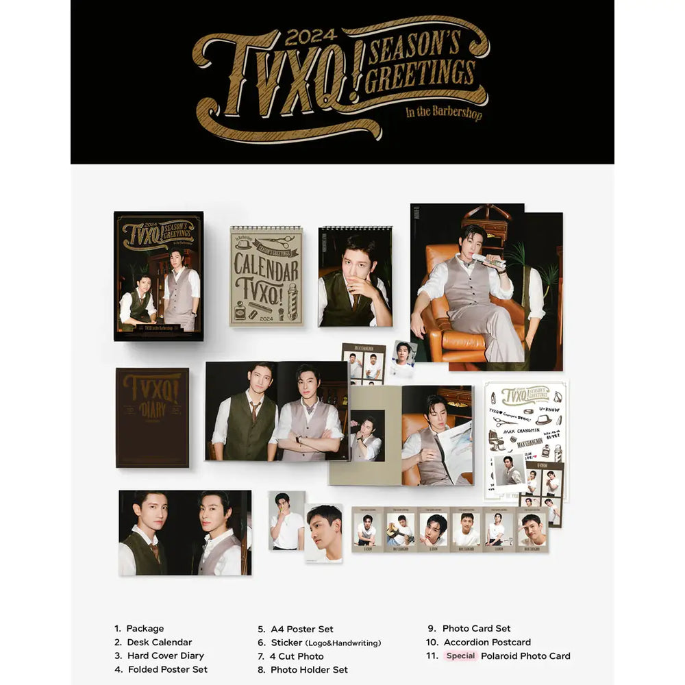 TVXQ! - 2024 Season's Greetings - TVXQ! - Merchandise - Harumio