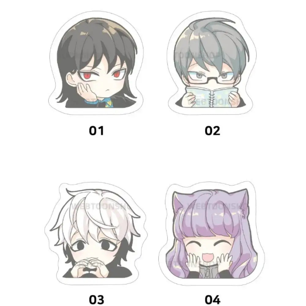 I Don't Want This Kind Of Hero - Acrylic Clip Claw (Ver. 1) - Webtoon Shop - Home & Living, Accessories - Harumio