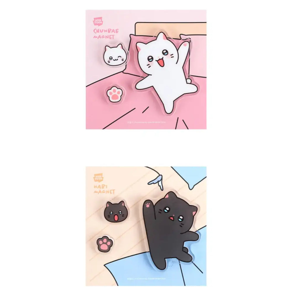 Meow Man - Acrylic Magnet - Webtoon Friends - Acrylic Magnet - Harumio