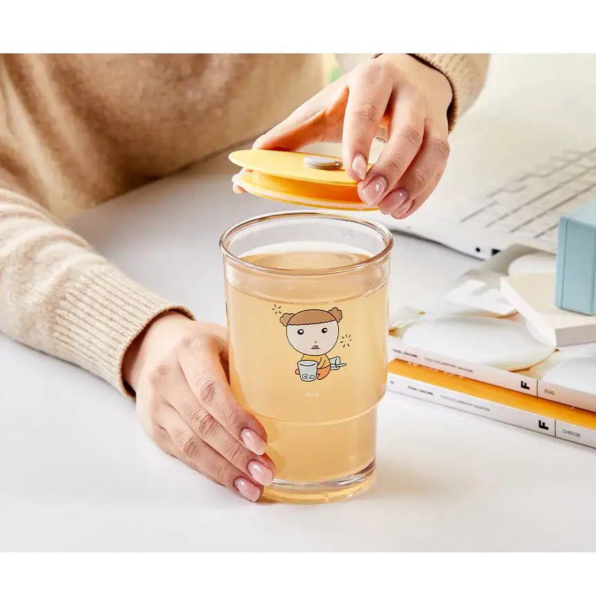 Maru Is a Puppy - Silicone Tumbler - Webtoon Friends - Home & Living, Accessories - Harumio