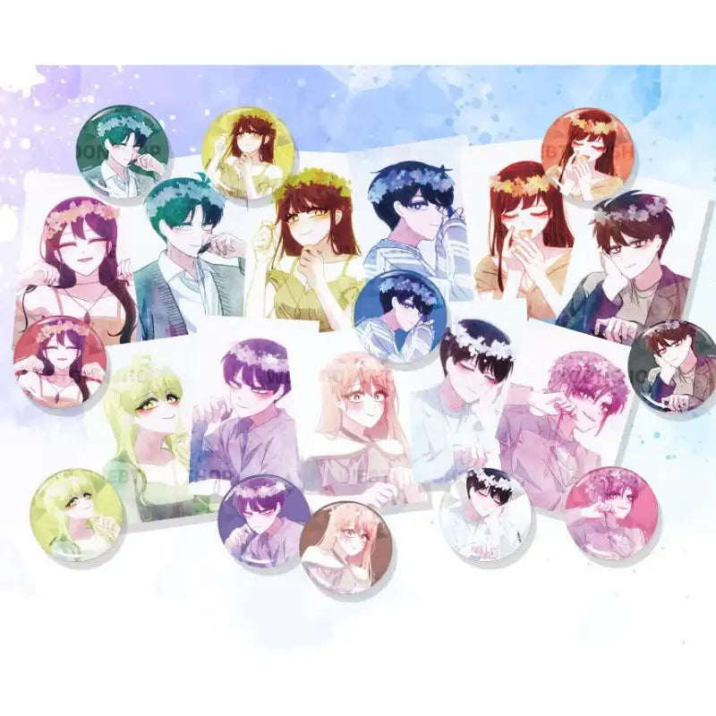 Surplus Commando - Postcard & Pin Button Set - Webtoon Shop - Accessories, Stationery - Harumio