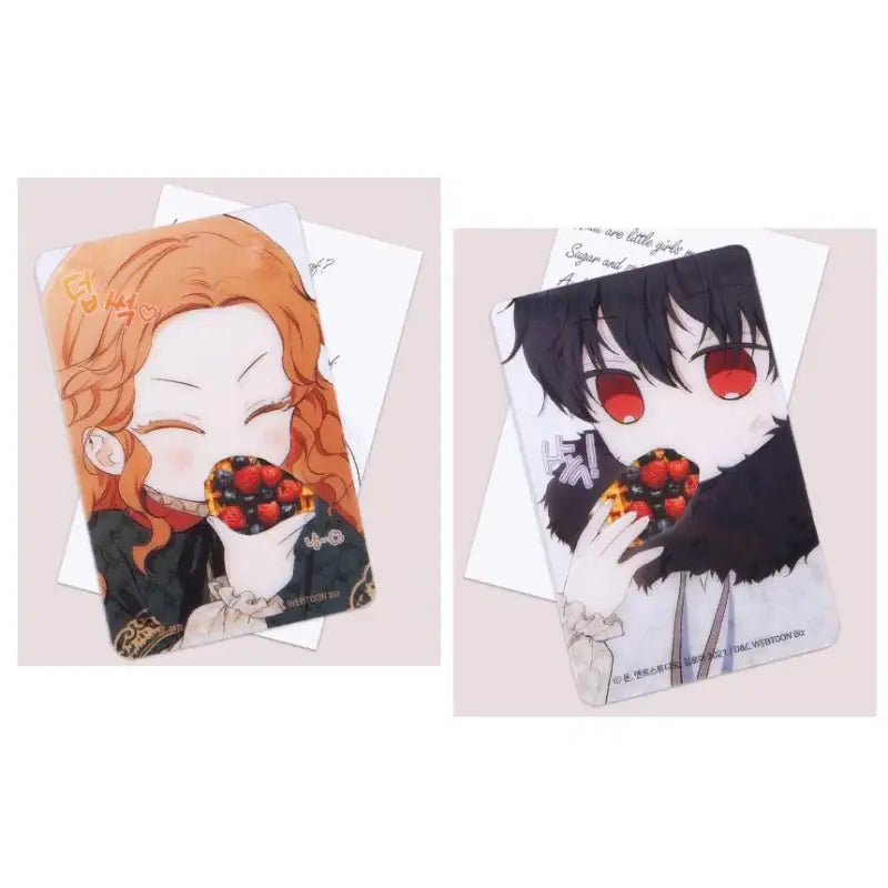 I Shall Master This Family - Transparent Photo Card Set - D&C WEBTOON Biz - Photocard - Harumio